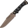 TOPS Team Jackal Survivor Fixed Blade Knife 1095 Steel Coyote Tan