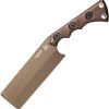 TOPS Nata Fixed Blade 6.5" 1095HC Steel Micarta Handle