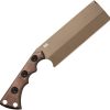 TOPS Nata Fixed Blade 6.5" 1095HC Steel Micarta Handle