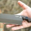 TOPS Nata Fixed Blade 6.5" 1095HC Steel Micarta Handle