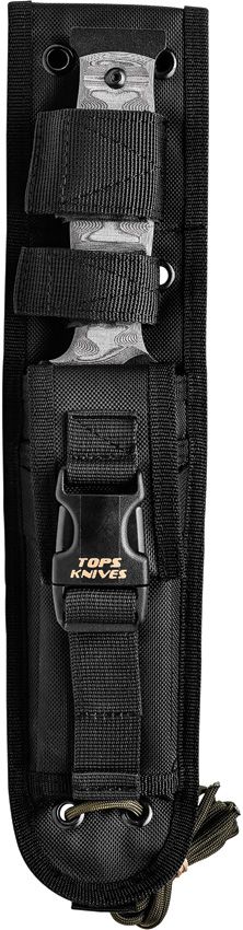 TOPS Pry Knife 1095 Carbon Steel Fixed Blade + Tool