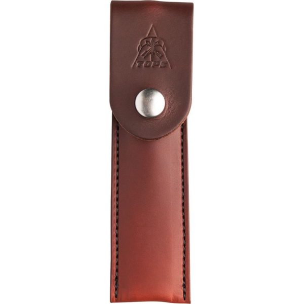 TOPS Tac Rake Beard Comb Black Tan Micarta EDC Grooming Tool