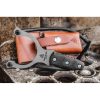 TOPS Sling Shot Fixed Blade 1095 Carbon Steel Micarta