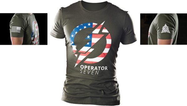 TOPS Operator 7 T-Shirt OD Green Large