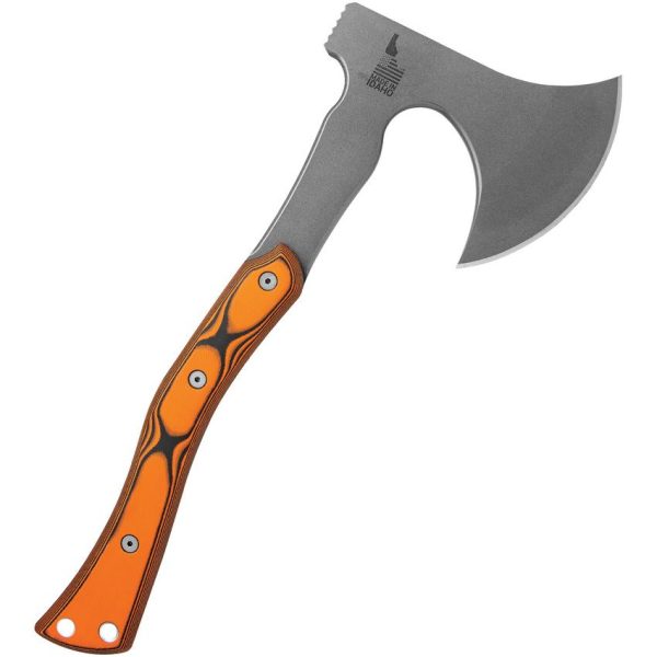 TOPS Ucon Hawk 1095HC Steel Fixed Blade Axe USA Made