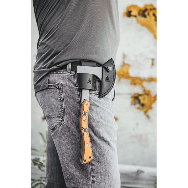 TOPS Ucon Hawk 1095HC Steel Fixed Blade Axe USA Made