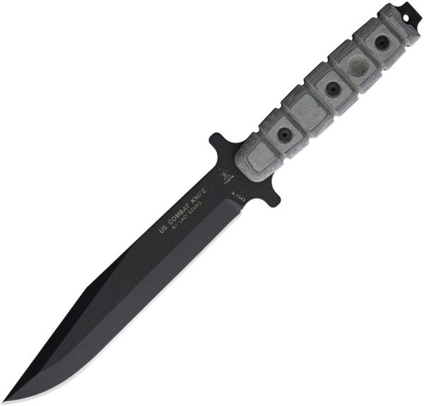TOPS US Combat Knife Fixed Blade 7.5" 1095HC Steel USA Made