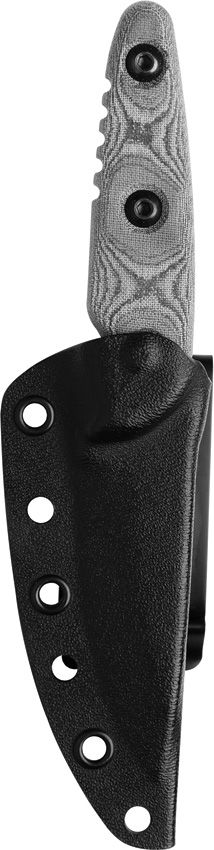 TOPS UTE Utility Fixed Blade Knife 1095 Steel Black Micarta