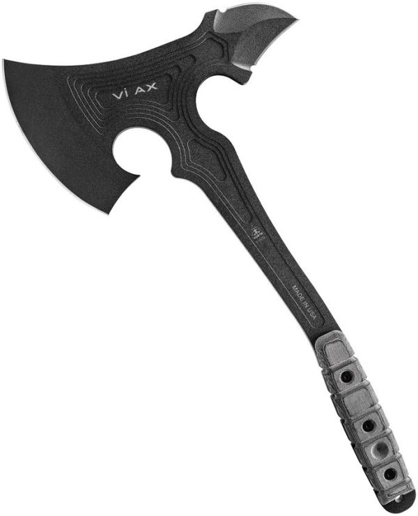TOPS VI Ax 1075 Carbon Steel Fixed Blade Axe USA Made