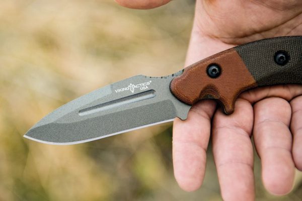 TOPS Viking Tactics Crusader Fixed Blade Knife 1095HC Steel