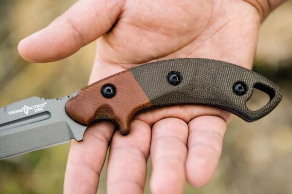 TOPS Viking Tactics Crusader Fixed Blade Knife 1095HC Steel