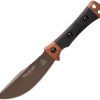 TOPS Woodcraft Fixed Blade 1095HC Steel Canvas Micarta