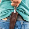TOPS Wood Nymph Fixed Blade 1095HC Steel Black Tan G10