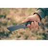 TOPS Wind Runner XL Fixed Blade Knife 1095HC Gray Tungsten