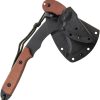 TOPS Wolf Pax 2 Combo Fixed Blade Axe 1095 Steel USA