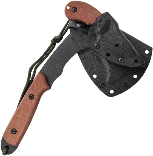 TOPS Wolf Pax 2 Combo Fixed Blade Axe 1095 Steel USA