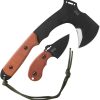 TOPS Wolf Pax 2 Combo Fixed Blade Axe 1095 Steel USA