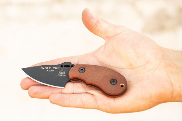 TOPS Wolf Pax 2 Combo Fixed Blade Axe 1095 Steel USA