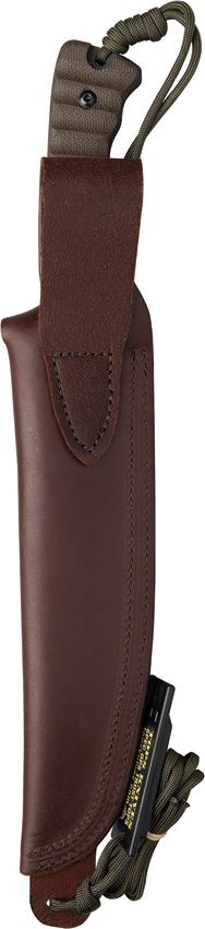 TOPS Wild Pig Hunter Fixed Blade Knife 8in 1095HC Steel Gray