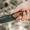 TOPS Wilderness Guide 4.0 Fixed Blade 1095HC Black Tan