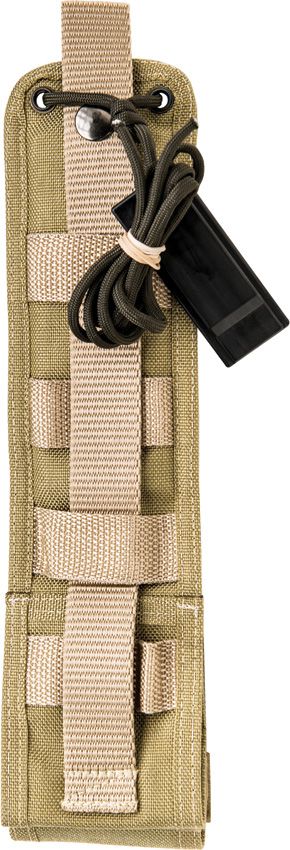 TOPS Wilderness Guide 4.0 Fixed Blade 1095HC Black Tan