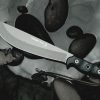 TOPS Yacare Machete 10.25" 1095HC Fixed Blade Gray Cerakote