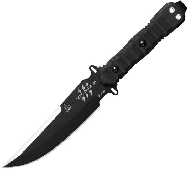 TOPS Zero Dark 30 Fixed Blade 1095 Steel Tactical Knife USA