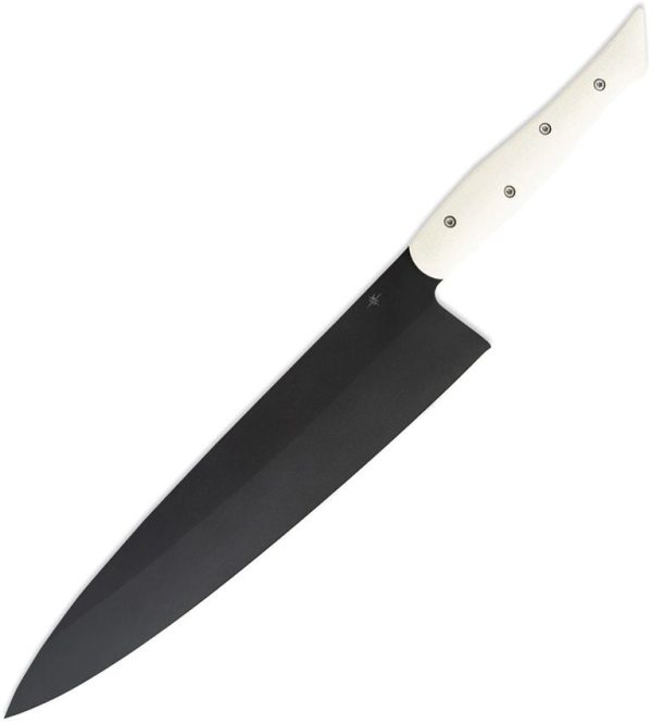 Toor Myers Chef's Knife Ivory CPM MagnaCut Fixed Blade USA