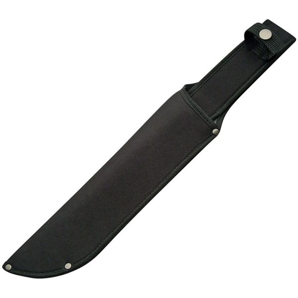 Trump Gatorback Bowie Sawback Fixed Blade - Brown Pakkawood
