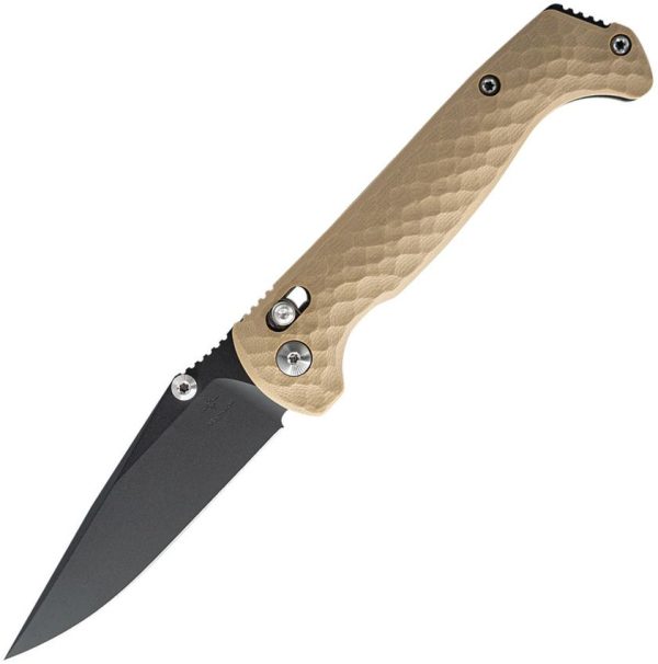 TR23842.jpg Toor Dropwing Crossbar Lock Tan Folding Knife CPM MagnaCut