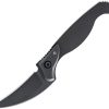 Toor Pincer Socom Black Folding Knife USA Made EDC