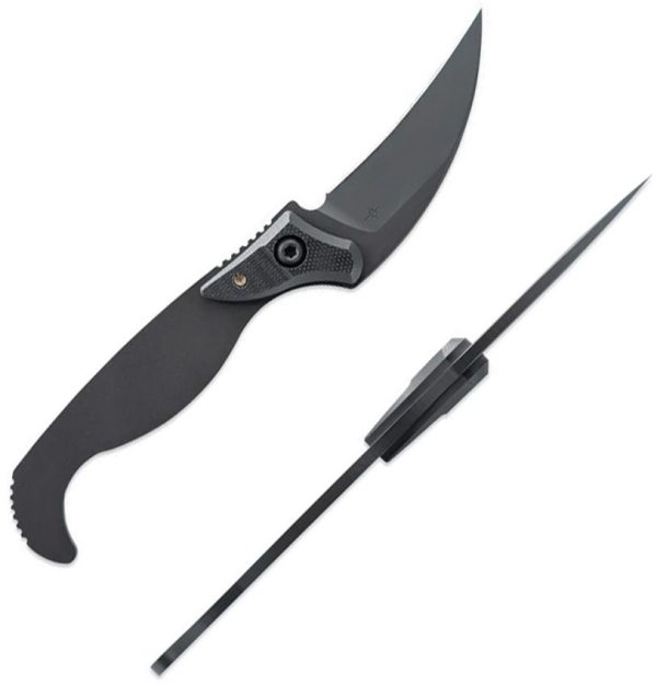 Toor Pincer Socom Black Folding Knife USA Made EDC