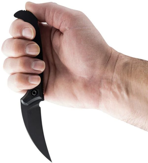 Toor Pincer Socom Black Folding Knife USA Made EDC