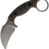 Toor Karsumba R Fixed Blade CPM-154 Burlap Micarta Knife