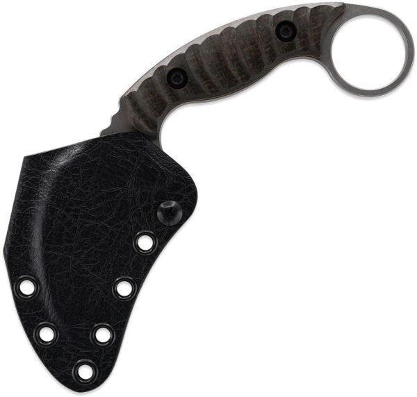 Toor Karsumba R Fixed Blade CPM-154 Burlap Micarta Knife