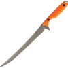 Toor Avalon Fillet Knife CPM-154 Blaze Orange Fixed Blade