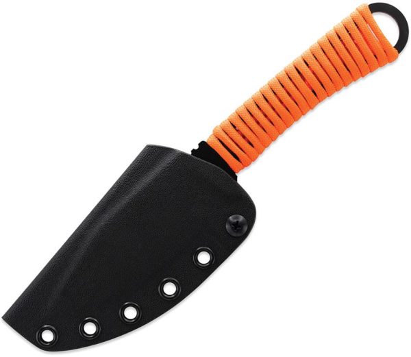 Toor Merlin Gut Hook Blaze Fixed Blade CPM-154 Orange