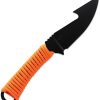 Toor Merlin Gut Hook Blaze Fixed Blade CPM-154 Orange