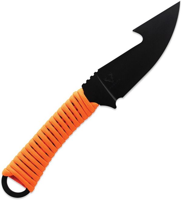 Toor Merlin Gut Hook Blaze Fixed Blade CPM-154 Orange