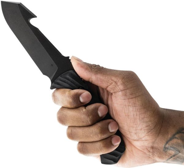 Toor Egress 2.0 Guthook Havoc Black Fixed Blade Knife CPM Cru-Wear