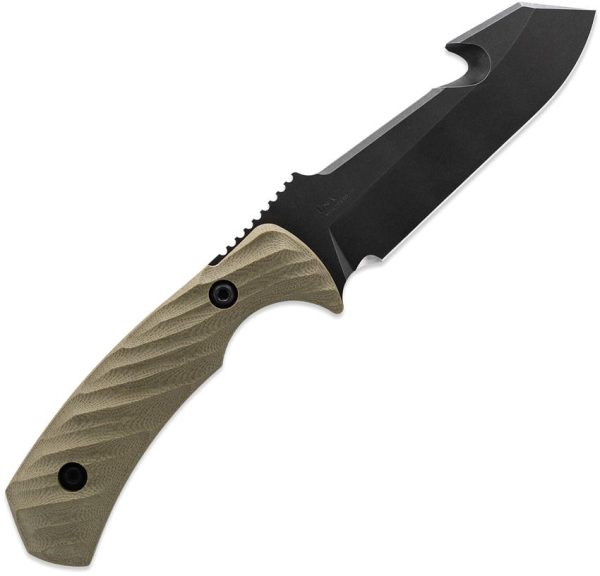 Toor Egress 2.0 Guthook Fixed Blade CPM Cru-Wear Green G10
