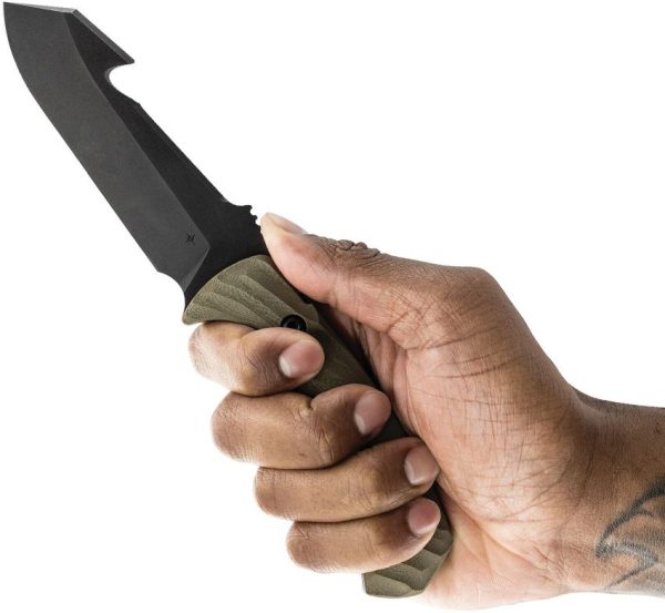 Toor Egress 2.0 Guthook Fixed Blade CPM Cru-Wear Green G10