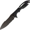 TR33810.jpg Toor Marine Utility Fighting Dive Fixed Blade CPM Cru-Wear Black