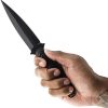 Toor Specter Fixed Blade CPM-M4 Black Dagger Knife