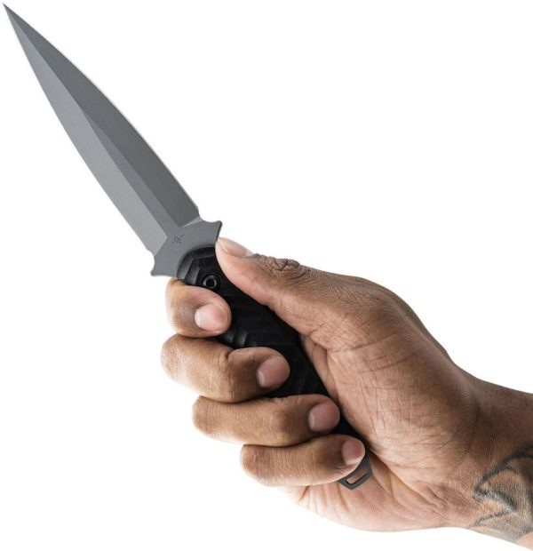 Toor Specter Fixed Blade Gray CPM-M4 Dagger Knife
