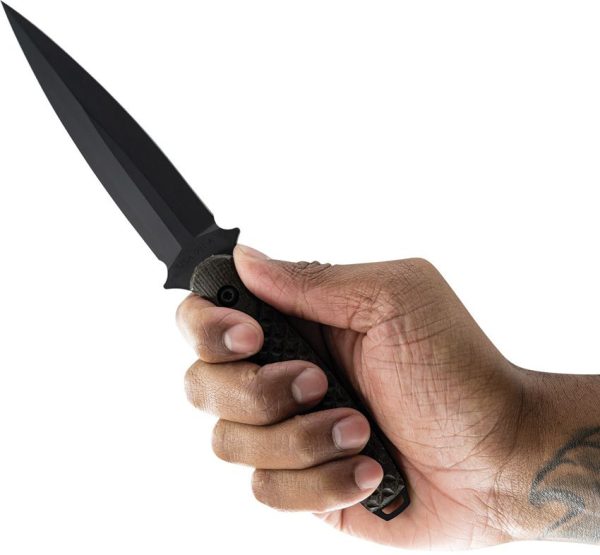 Toor Allied Fixed Blade Specter CPM-M4 Dagger Green Micarta