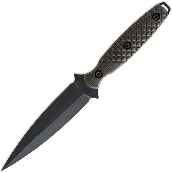 Toor Allied Fixed Blade Specter CPM-M4 Dagger Green Micarta