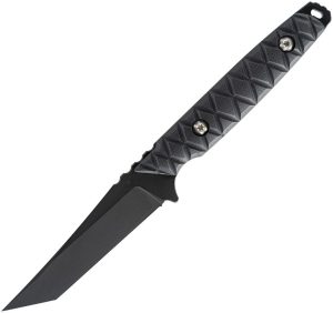 TR33821.jpg Toor Kingpin The Don Fixed Blade 4" CPM-3V Tanto Black G10