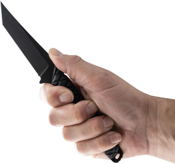 TR33821_add_03.jpg Toor Kingpin The Don Fixed Blade 4" CPM-3V Tanto Black G10