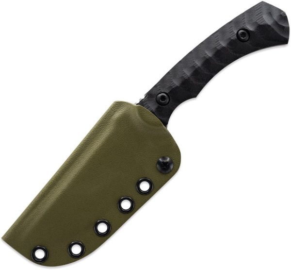Toor Brauler Fixed Blade Bomber Black CPM Cru-Wear Knife